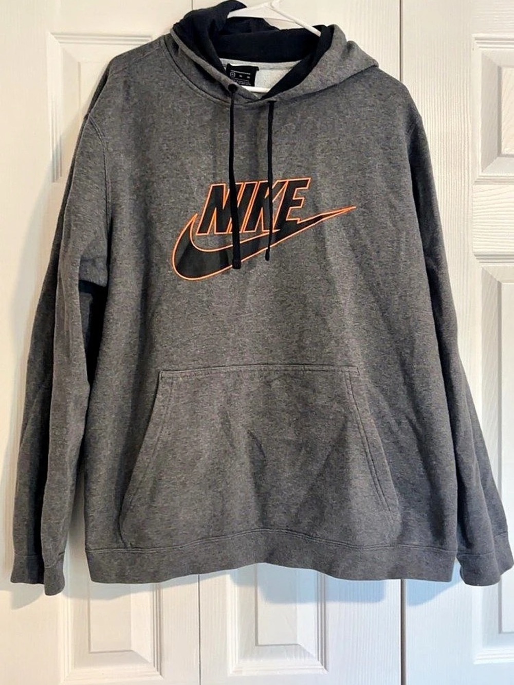 Nike Swoosh Hoodie Gray XL